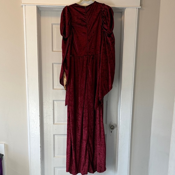 Dreamgirl Red and Purple Medieval Dresses - Picture 6 of 11